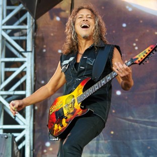 Ve a Kirk Hammett de Metallica con Exodus en fiesta de Comic-Con