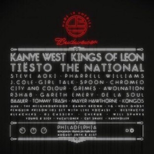 Kanye West, Kings of Leon y Tiesto, entre los headliners del 'Made in America' de Jay Z