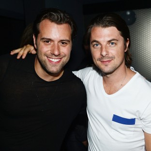 Axwell ^ Ingrosso en campaña de promoción por las calles de Nueva York