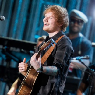 Ed Sheeran y el DJ Martin Garrix en proceso de hacer una canción juntos